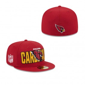 Men's Arizona Cardinals Cardinal 2023 NFL Draft 59FIFTY Fitted Hat