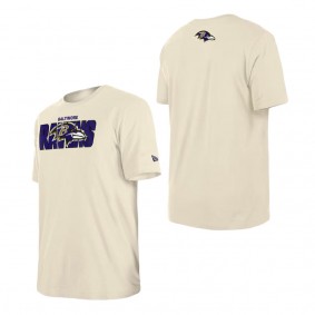 Men's Baltimore Ravens Cream 2023 NFL Draft T-Shirt