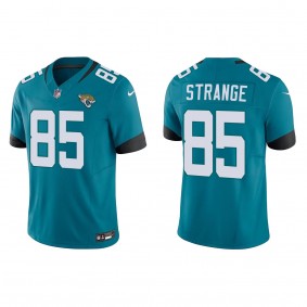 Brenton Strange Teal 2023 NFL Draft Vapor F.U.S.E. Limited Jersey