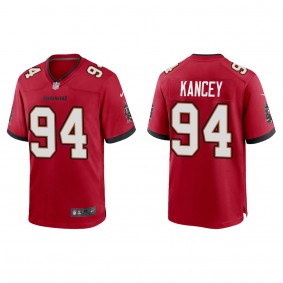 Calijah Kancey Red 2023 NFL Draft Game Jersey