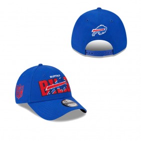 Men's Buffalo Bills Royal 2023 NFL Draft 9FORTY Adjustable Hat