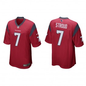 C. J. Stroud Red 2023 NFL Draft Jersey