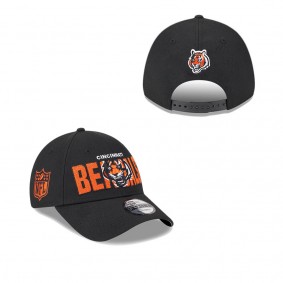Men's Cincinnati Bengals Black 2023 NFL Draft 9FORTY Adjustable Hat