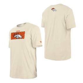 Men's Denver Broncos Cream 2023 NFL Draft T-Shirt