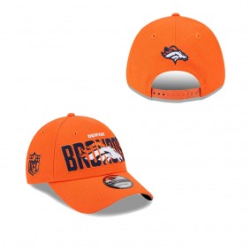 Men's Denver Broncos Orange 2023 NFL Draft 9FORTY Adjustable Hat