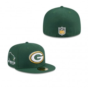 Men's Green Bay Packers Green 2024 NFL Draft 59FIFTY Fitted Hat