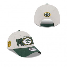 Men's Green Bay Packers Stone Green 2023 NFL Draft 9FORTY Adjustable Hat