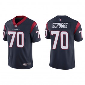 Juice Scruggs Navy 2023 NFL Draft Vapor Limited Jersey