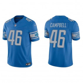 Jack Campbell Blue 2023 NFL Draft Vapor F.U.S.E. Limited Jersey