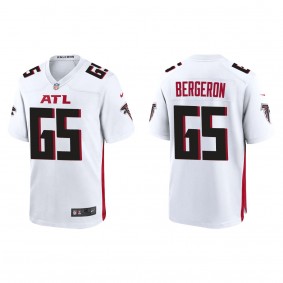 Matthew Bergeron White 2023 NFL Draft Game Jersey