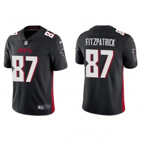 Men's Atlanta Falcons John FitzPatrick Black 2022 NFL Draft Vapor Limited Jersey