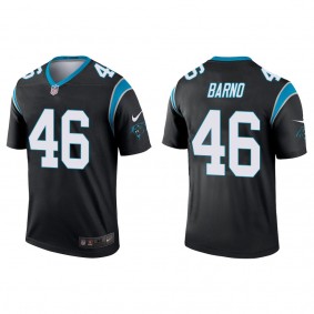 Men's Carolina Panthers Amare Barno Black 2022 NFL Draft Legend Jersey