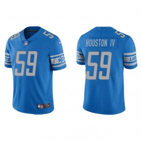 Men's Detroit Lions James Houston IV Light Blue 2022 NFL Draft Vapor Limited Jersey