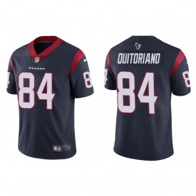 Men's Houston Texans Teagan Quitoriano Navy 2022 NFL Draft Vapor Limited Jersey