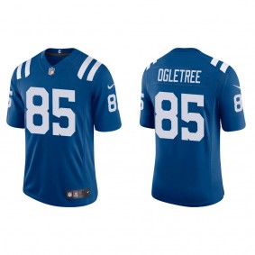 Men's Indianapolis Colts Andrew Ogletree Royal 2022 NFL Draft Vapor Limited Jersey