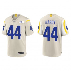 Men's Los Angeles Rams Daniel Hardy Bone 2022 NFL Draft Game Jersey