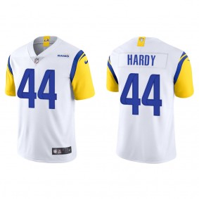 Men's Los Angeles Rams Daniel Hardy White 2022 NFL Draft Alternate Vapor Limited Jersey