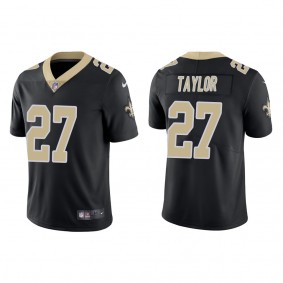 Men's New Orleans Saints Alontae Taylor Black 2022 NFL Draft Vapor Limited Jersey