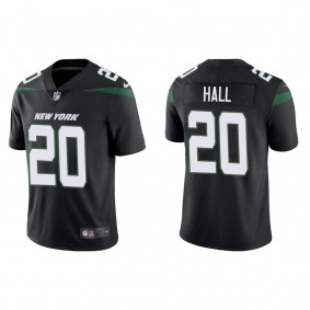 Men's New York Jets Breece Hall Black 2022 NFL Draft Vapor Limited Jersey