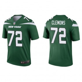Men's New York Jets Micheal Clemons Green 2022 NFL Draft Legend Jersey