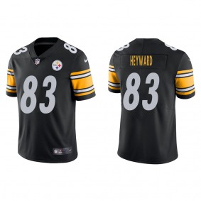Men's Pittsburgh Steelers Connor Heyward Black 2022 NFL Draft Vapor Limited Jersey