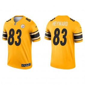 Men's Pittsburgh Steelers Connor Heyward Gold 2022 NFL Draft Inverted Legend Jersey