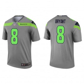 Men's Seattle Seahawks Coby Bryant Gray 2022 NFL Draft Inverted Legend Jersey