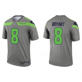 Men's Seattle Seahawks Coby Bryant Steel 2022 NFL Draft Inverted Legend Jersey