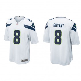 Men's Seattle Seahawks Coby Bryant White 2022 NFL Draft Game Jersey