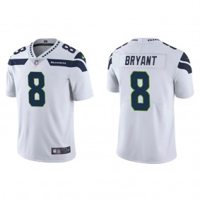 Men's Seattle Seahawks Coby Bryant White 2022 NFL Draft Vapor Limited Jersey