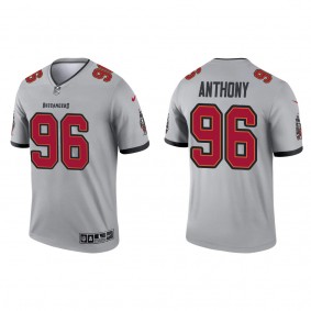 Men's Tampa Bay Buccaneers Andre Anthony Gray 2022 NFL Draft Inverted Legend Jersey