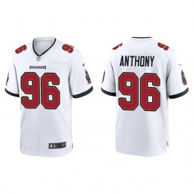 Men's Tampa Bay Buccaneers Andre Anthony White 2022 NFL Draft Game Jersey