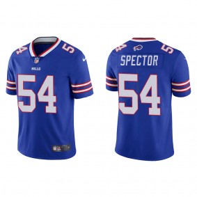 Men's Buffalo Bills Baylon Spector Royal 2022 NFL Draft Vapor Limited Jersey