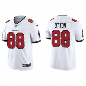 Men's Tampa Bay Buccaneers Cade Otton White 2022 NFL Draft Vapor Limited Jersey