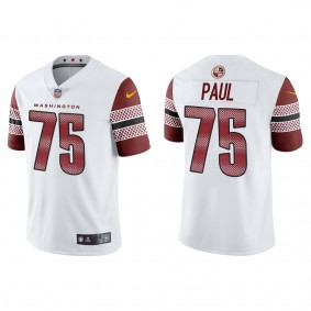 Men's Washington Commanders Chris Paul White 2022 NFL Draft Limited Jersey