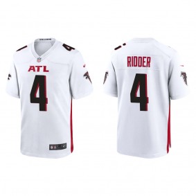 Men's Atlanta Falcons Desmond Ridder White 2022 NFL Draft Game Jersey