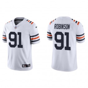 Men's Chicago Bears Dominique Robinson White 2022 NFL Draft Classic Limited Jersey