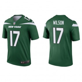 Men's New York Jets Garrett Wilson Green 2022 NFL Draft Legend Jersey