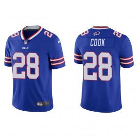 Men's Buffalo Bills James Cook Royal 2022 NFL Draft Vapor Limited Jersey