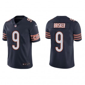 Men's Chicago Bears Jaquan Brisker Navy 2022 NFL Draft Vapor Limited Jersey