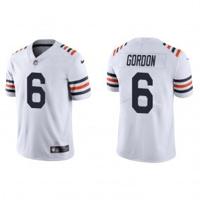 Men's Chicago Bears Kyler Gordon White 2022 NFL Draft Classic Limited Jersey