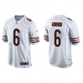 Men's Chicago Bears Kyler Gordon White 2022 NFL Draft Game Jersey