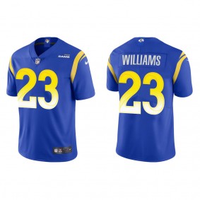 Men's Los Angeles Rams Kyren Williams Royal 2022 NFL Draft Vapor Limited Jersey