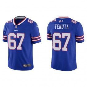 Men's Buffalo Bills Luke Tenuta Royal 2022 NFL Draft Vapor Limited Jersey