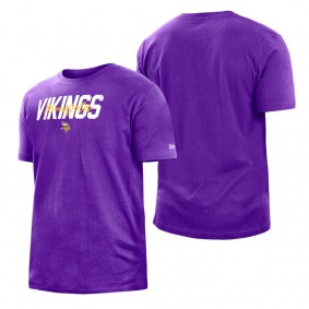 Men's Minnesota Vikings New Era Purple 2022 NFL Draft Collection T-Shirt