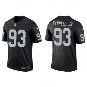 Men's Las Vegas Raiders Neil Farrell Jr. Black 2022 NFL Draft Legend Jersey