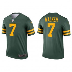 Men's Green Bay Packers Quay Walker Green 2022 NFL Draft Alternate Legend Jersey