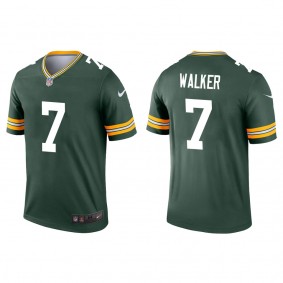Men's Green Bay Packers Quay Walker Green 2022 NFL Draft Legend Jersey
