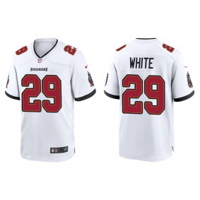 Men's Tampa Bay Buccaneers Rachaad White White 2022 NFL Draft Game Jersey