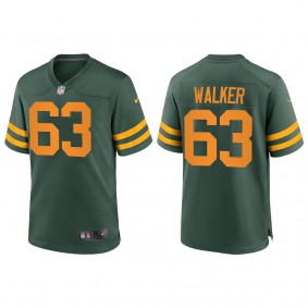 Men's Green Bay Packers Rasheed Walker Green 2022 NFL Draft Alternate Game Jersey